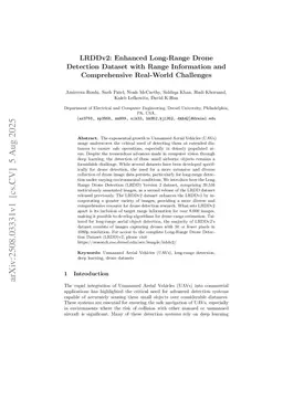 LRDDv2: Enhanced Long-Range Drone Detection Dataset with Range Information and Comprehensive Real-World Challenges