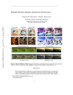 RAAG: Ratio Aware Adaptive Guidance