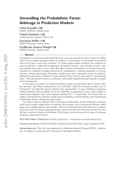 Unravelling the Probabilistic Forest: Arbitrage in Prediction Markets