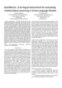 GanitBench: A bi-lingual benchmark for evaluating mathematical reasoning in Vision Language Models