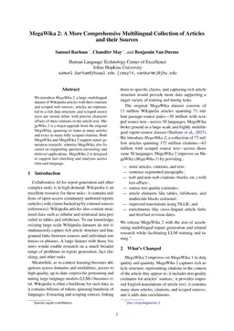 MegaWika 2: A More Comprehensive Multilingual Collection of Articles and their Sources