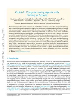 CoAct-1: Computer-using Agents with Coding as Actions