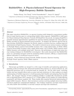 BubbleOKAN: A Physics-Informed Interpretable Neural Operator for High-Frequency Bubble Dynamics