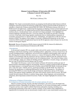 Human-Centered Human-AI Interaction (HC-HAII): A Human-Centered AI Perspective