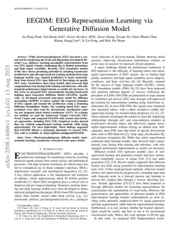 EEGDM: EEG Representation Learning via Generative Diffusion Model