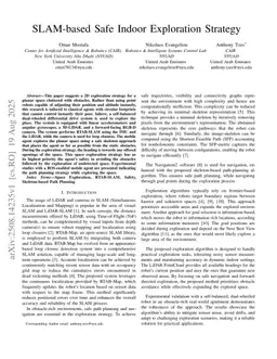 SLAM-based Safe Indoor Exploration Strategy