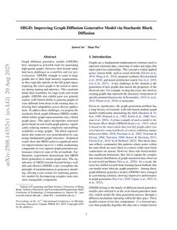 SBGD: Improving Graph Diffusion Generative Model via Stochastic Block Diffusion