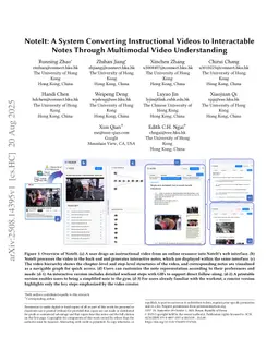 NoteIt: A System Converting Instructional Videos to Interactable Notes Through Multimodal Video Understanding