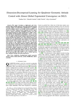 A Sliced Learning Framework for Online Disturbance Identification in Quadrotor SO(3) Attitude Control