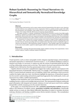 Robust Symbolic Reasoning for Visual Narratives via Hierarchical and Semantically Normalized Knowledge Graphs