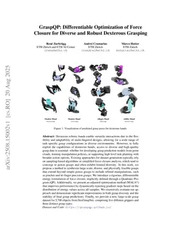GraspQP: Differentiable Optimization of Force Closure for Diverse and Robust Dexterous Grasping