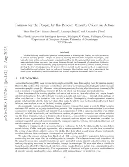 Fairness for the People, by the People: Minority Collective Action