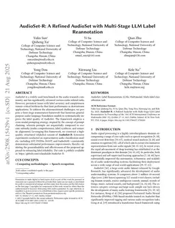 AudioSet-R: A Refined AudioSet with Multi-Stage LLM Label Reannotation