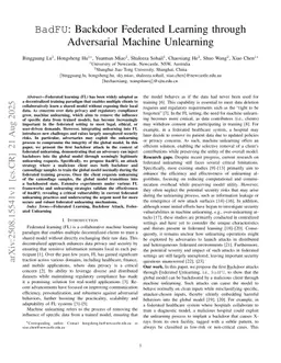 BadFU: Backdoor Federated Learning through Adversarial Machine Unlearning