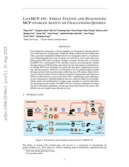 LiveMCP-101: Stress Testing and Diagnosing MCP-enabled Agents on Challenging Queries