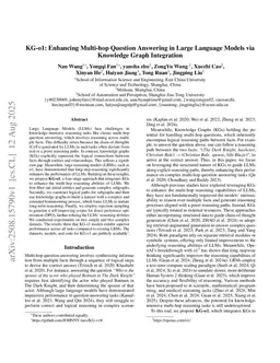 KG-o1: Enhancing Multi-hop Question Answering in Large Language Models via Knowledge Graph Integration