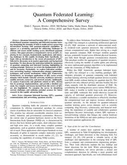 Quantum Federated Learning: A Comprehensive Survey