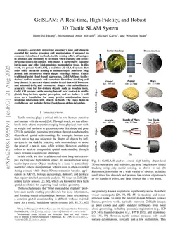 GelSLAM: A Real-time, High-Fidelity, and Robust 3D Tactile SLAM System