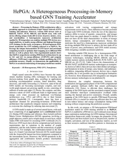 HePGA: A Heterogeneous Processing-in-Memory based GNN Training Accelerator