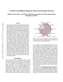 A Unified Voxel Diffusion Module for Point Cloud 3D Object Detection