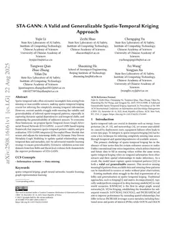 STA-GANN: A Valid and Generalizable Spatio-Temporal Kriging Approach