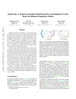 OmniCache: A Trajectory-Oriented Global Perspective on Training-Free Cache Reuse for Diffusion Transformer Models