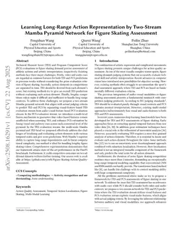 Learning Long-Range Action Representation by Two-Stream Mamba Pyramid Network for Figure Skating Assessment