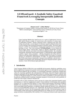 ConceptGuard: Neuro-Symbolic Safety Guardrails via Sparse Interpretable Jailbreak Concepts