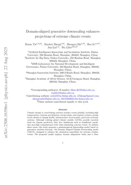 Generative artificial intelligence improves projections of climate extremes