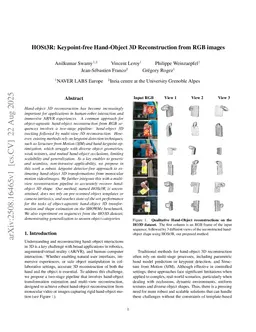 HOSt3R: Keypoint-free Hand-Object 3D Reconstruction from RGB images