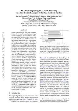 FLAMES: Improving LLM Math Reasoning via a Fine-Grained Analysis of the Data Synthesis Pipeline