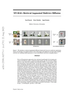MV-RAG: Retrieval Augmented Multiview Diffusion