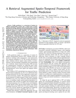 RAST: A Retrieval Augmented Spatio-Temporal Framework for Traffic Prediction