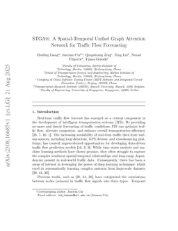 STGAtt: A Spatial-Temporal Unified Graph Attention Network for Traffic Flow Forecasting