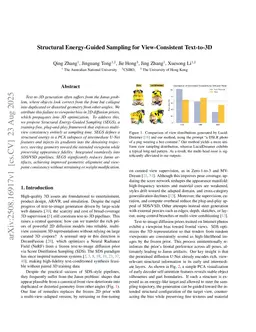 Structural Energy-Guided Sampling for View-Consistent Text-to-3D