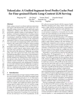 TokenLake: A Unified Segment-level Prefix Cache Pool for Fine-grained Elastic Long-Context LLM Serving
