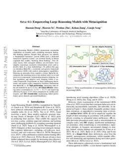 Meta-R1: Empowering Large Reasoning Models with Metacognition