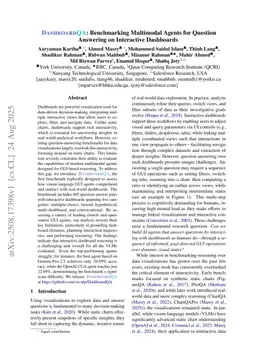 DashboardQA: Benchmarking Multimodal Agents for Question Answering on Interactive Dashboards