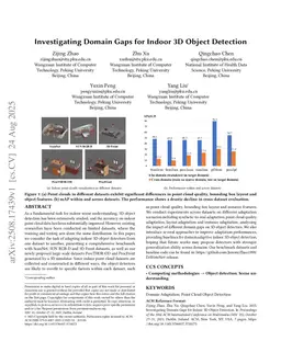 Investigating Domain Gaps for Indoor 3D Object Detection
