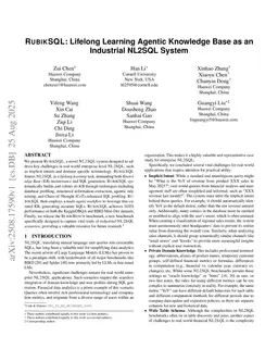 RubikSQL: Lifelong Learning Agentic Knowledge Base as an Industrial NL2SQL System