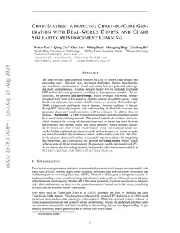 ChartMaster: Advancing Chart-to-Code Generation with Real-World Charts and Chart Similarity Reinforcement Learning