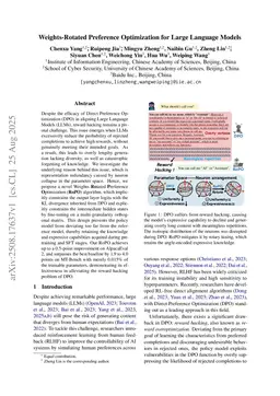 Weights-Rotated Preference Optimization for Large Language Models