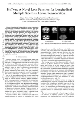 HyTver: A Novel Loss Function for Longitudinal Multiple Sclerosis Lesion Segmentation