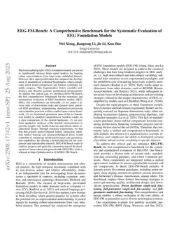 EEG-FM-Bench: A Comprehensive Benchmark for the Systematic Evaluation of EEG Foundation Models