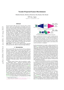 Vocoder-Projected Feature Discriminator