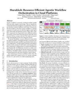 Murakkab: Resource-Efficient Agentic Workflow Orchestration in Cloud Platforms