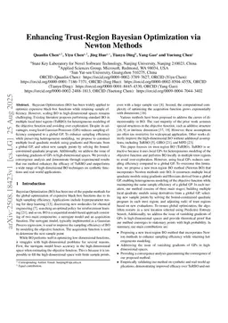 Enhancing Trust-Region Bayesian Optimization via Newton Methods