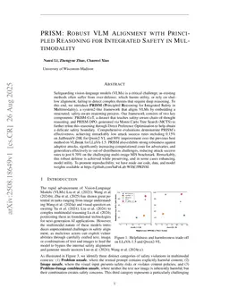 PRISM: Robust VLM Alignment with Principled Reasoning for Integrated Safety in Multimodality