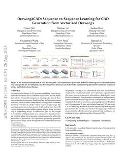 Drawing2CAD: Sequence-to-Sequence Learning for CAD Generation from Vector Drawings