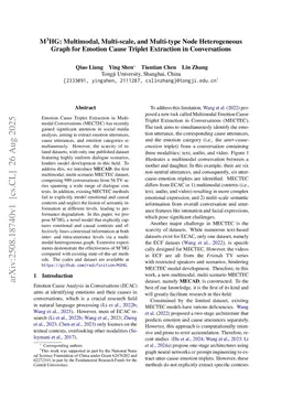 M3HG: Multimodal, Multi-scale, and Multi-type Node Heterogeneous Graph for Emotion Cause Triplet Extraction in Conversations